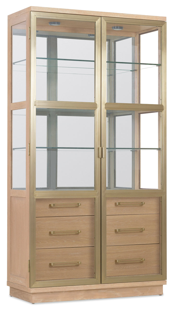 American Home Furniture Hooker Furniture Banyon Bay Display Cabinet