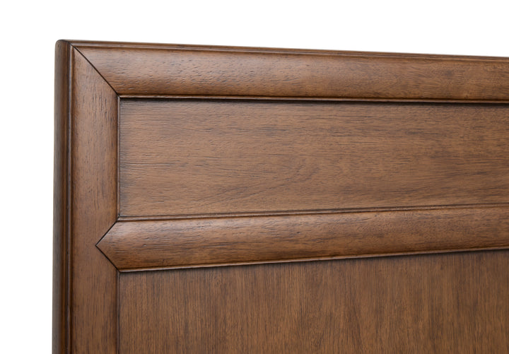 Ridgefield Russet Queen Panel Storage Bed - B6436-54A