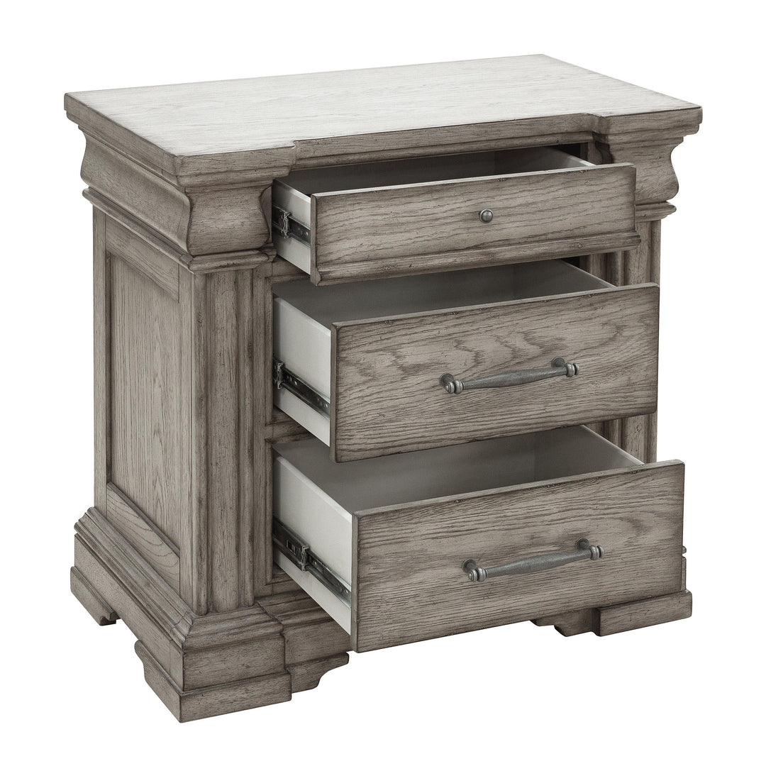 Madison Ridge 3 Drawer Nightstand - AmericanHomeFurniture