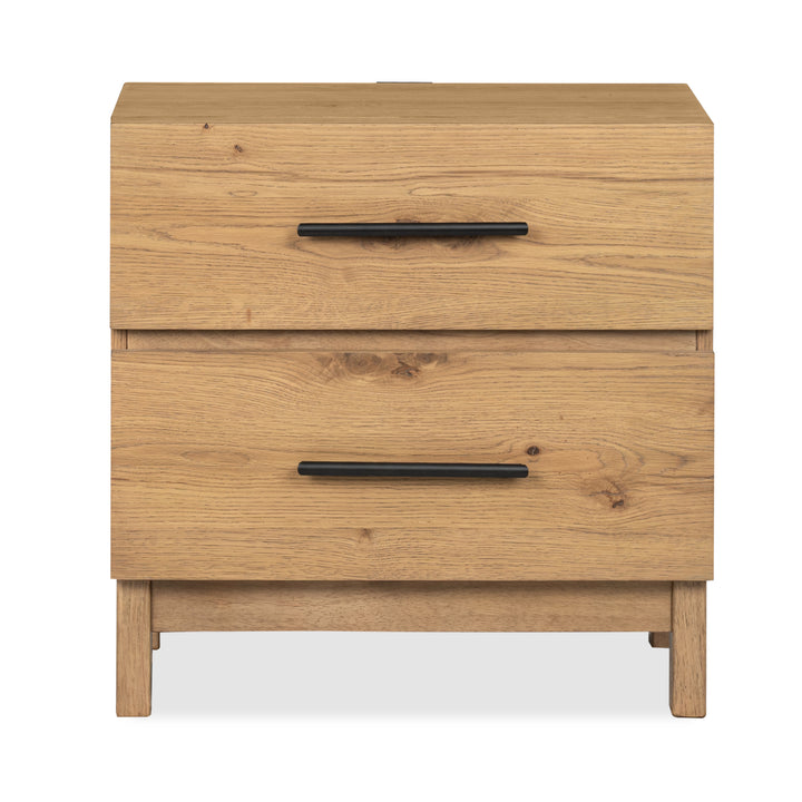 Davenport Rustic Caramel Drawer Nightstand - B6309-01