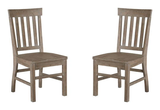 Tinley Park Dove Tail Grey Side Chair - Set of 2 - D4646-60