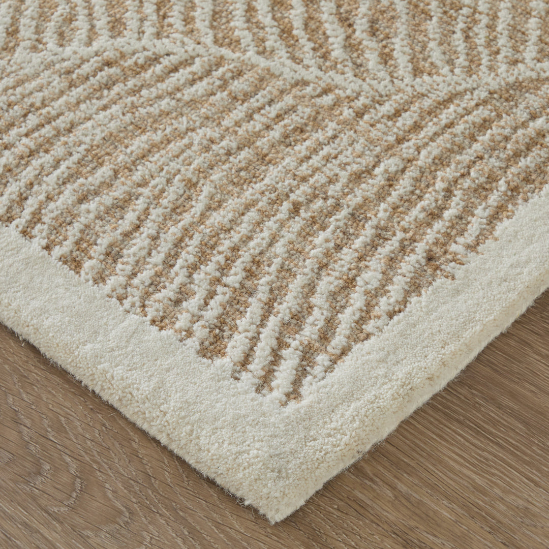 Rectangle/5' x 8'/Camel/Ivory