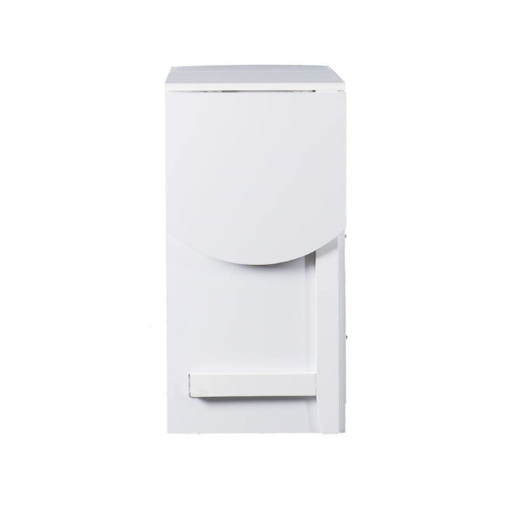 Drop-Leaf Desk w/ Storage - AmericanHomeFurniture