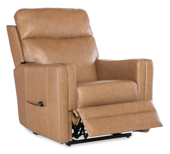 American Home Furniture | Hooker Furniture - Thyme Power Recliner w/ Power Headrest, Lumbar, and Lift