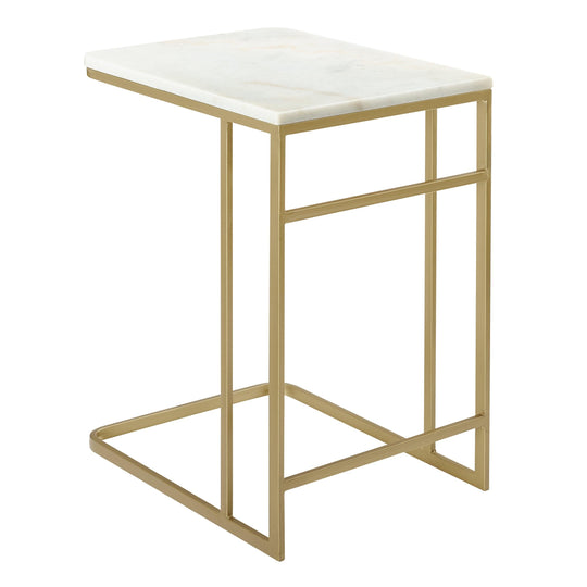 SEI Furniture Fallon Marble C-Table ACCENT TABLES