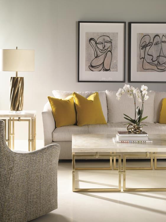 Century - Grand Tour Furniture Links Lamp Table - SF5496 | American Home Furniture