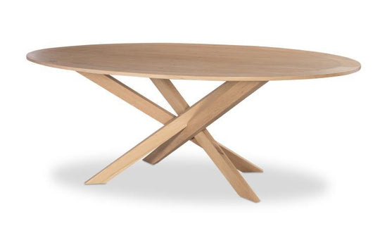 Century - Grand Tour Furniture Open Sky Oval Dining Table - SF6205 | American Home Furniture
