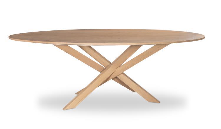 Century - Grand Tour Furniture Open Sky Oval Dining Table - SF6205 | American Home Furniture