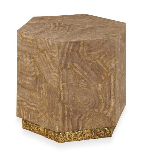 American Home Furniture Century Aidan Hexagon Accent Table