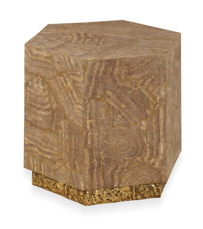 American Home Furniture Century Aidan Hexagon Accent Table