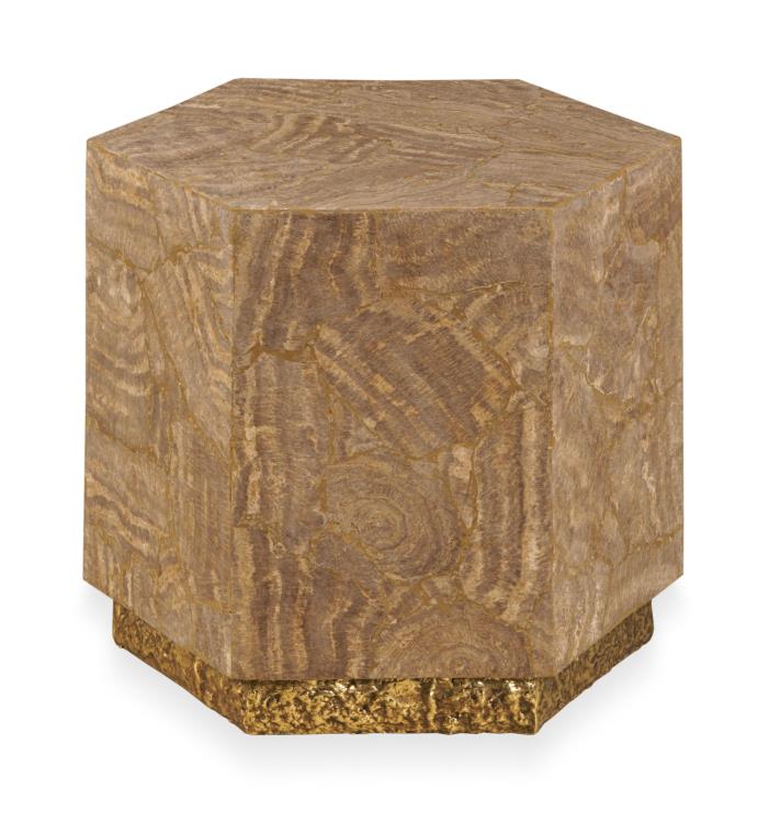 American Home Furniture Century Aidan Hexagon Accent Table