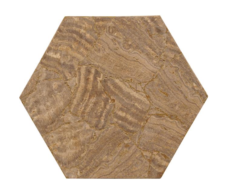 American Home Furniture Century Aidan Hexagon Accent Table
