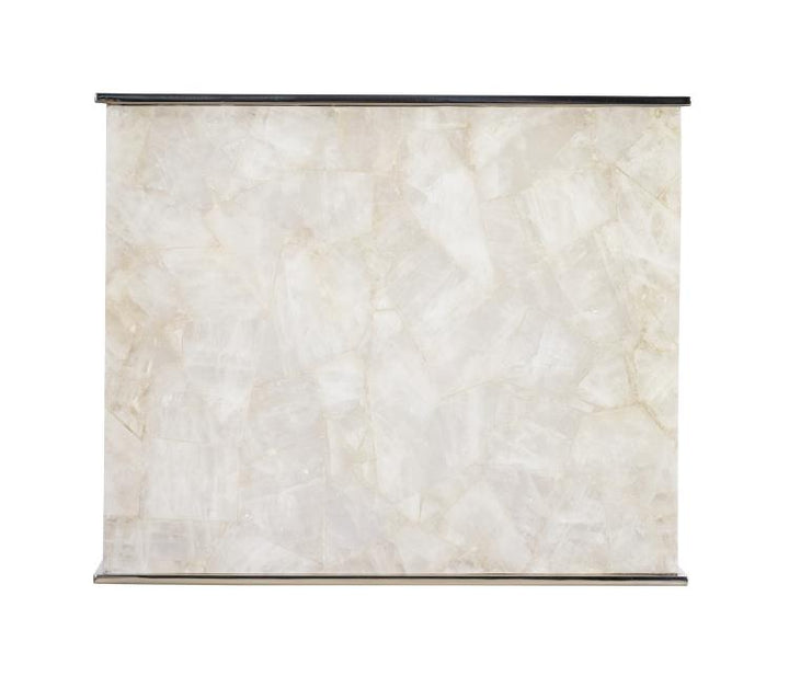 American Home Furniture Century Samantha Glassy Quartz Lamp Table