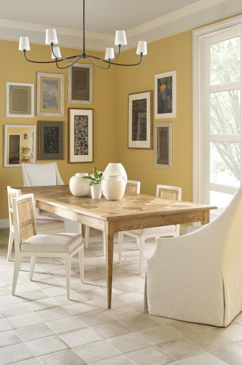American Home Furniture Century Parquet Dining Table