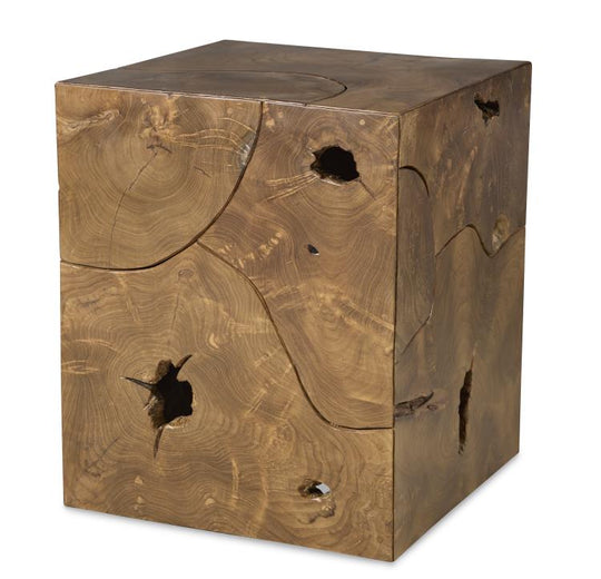 American Home Furniture Century Teak Roots Side Table