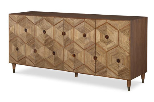 American Home Furniture Century Cantata Four Door Credenza