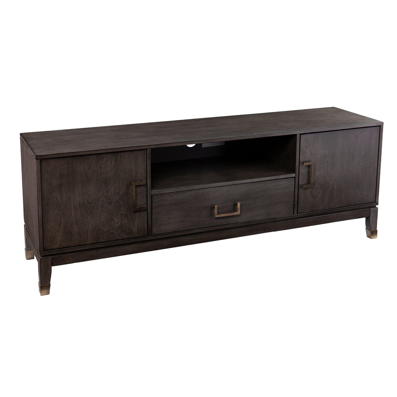 SEI Furniture Brenting Media Stand w/ Storage MEDIA + TV STANDS