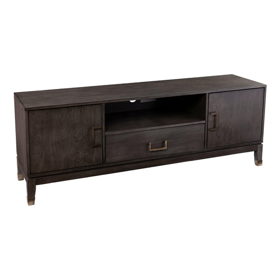 SEI Furniture Brenting Media Stand w/ Storage MEDIA + TV STANDS