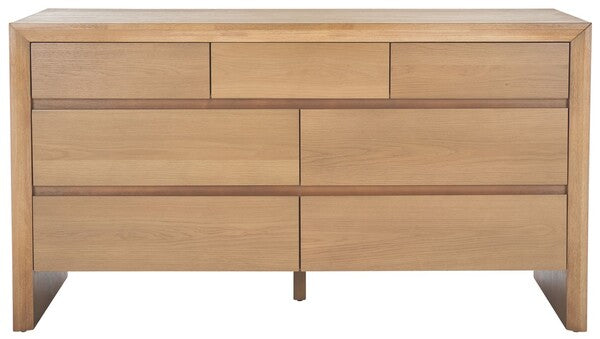 DARNELL WOOD 7 DRAWER DRESSER