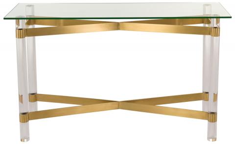 Lainey Acrylic Console Table