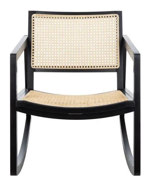 Safavieh Couture Perth Rattan Rocking Chair - Thumbnail 4