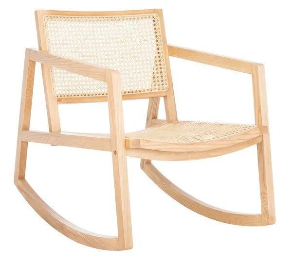 Safavieh Couture Perth Rattan Rocking Chair - Thumbnail 3