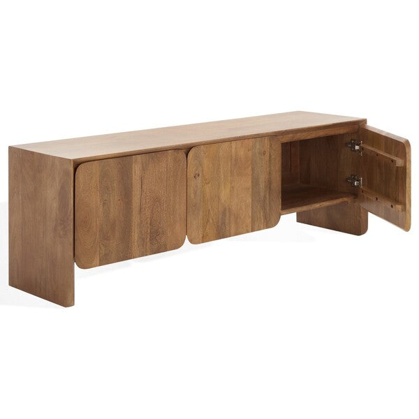 Grigorio 3 Door Wood Sideboard