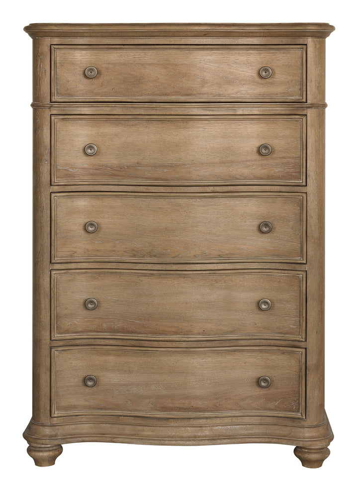 Weston Hills Flax Seed 5 Drawer Chest - P293124
