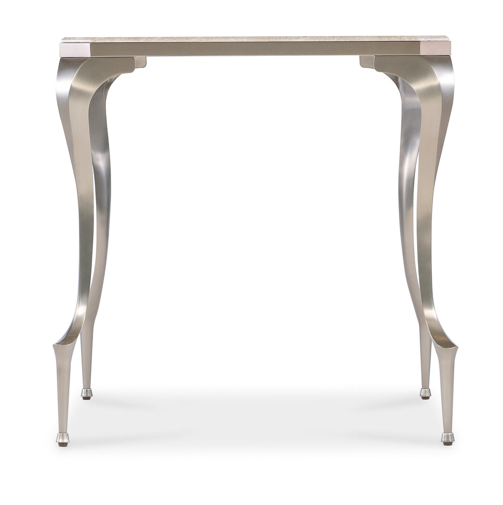 American Home Furniture | Hooker Furniture - Bella Donna Rectangle Stone Top End Table