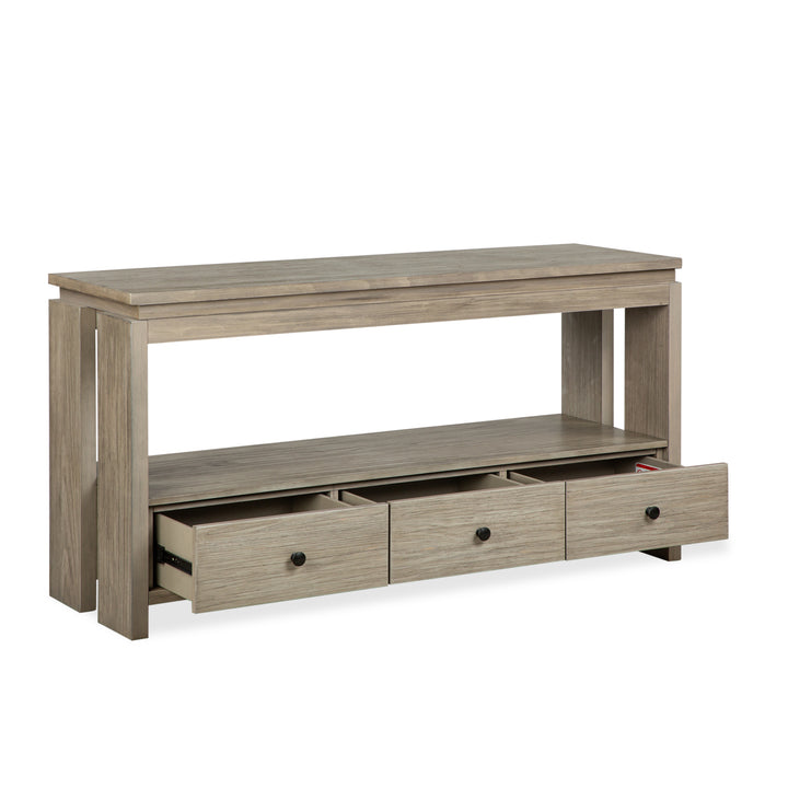 Conrad Stone Harbor Grey Rectangular Sofa Table - T5865-73