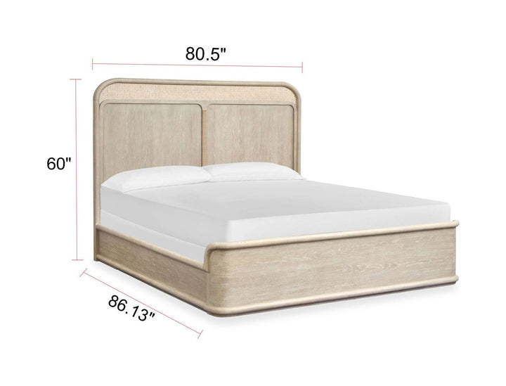Sunset Cove Sanibel Brown King Panel Bed - B5783-64