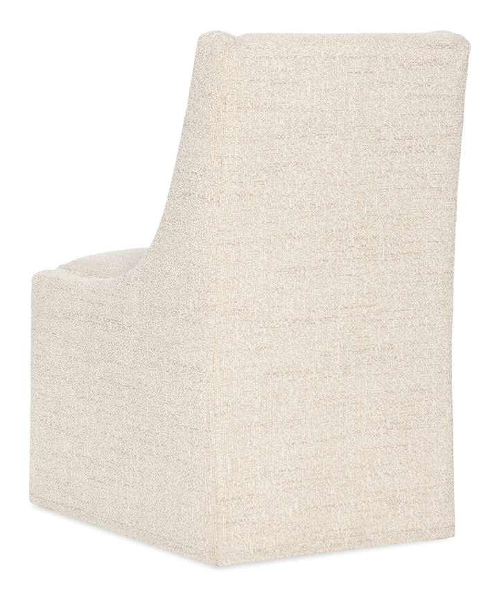 American Home Furniture Hooker Furniture Eleana Castered Side Chair - Set of 2