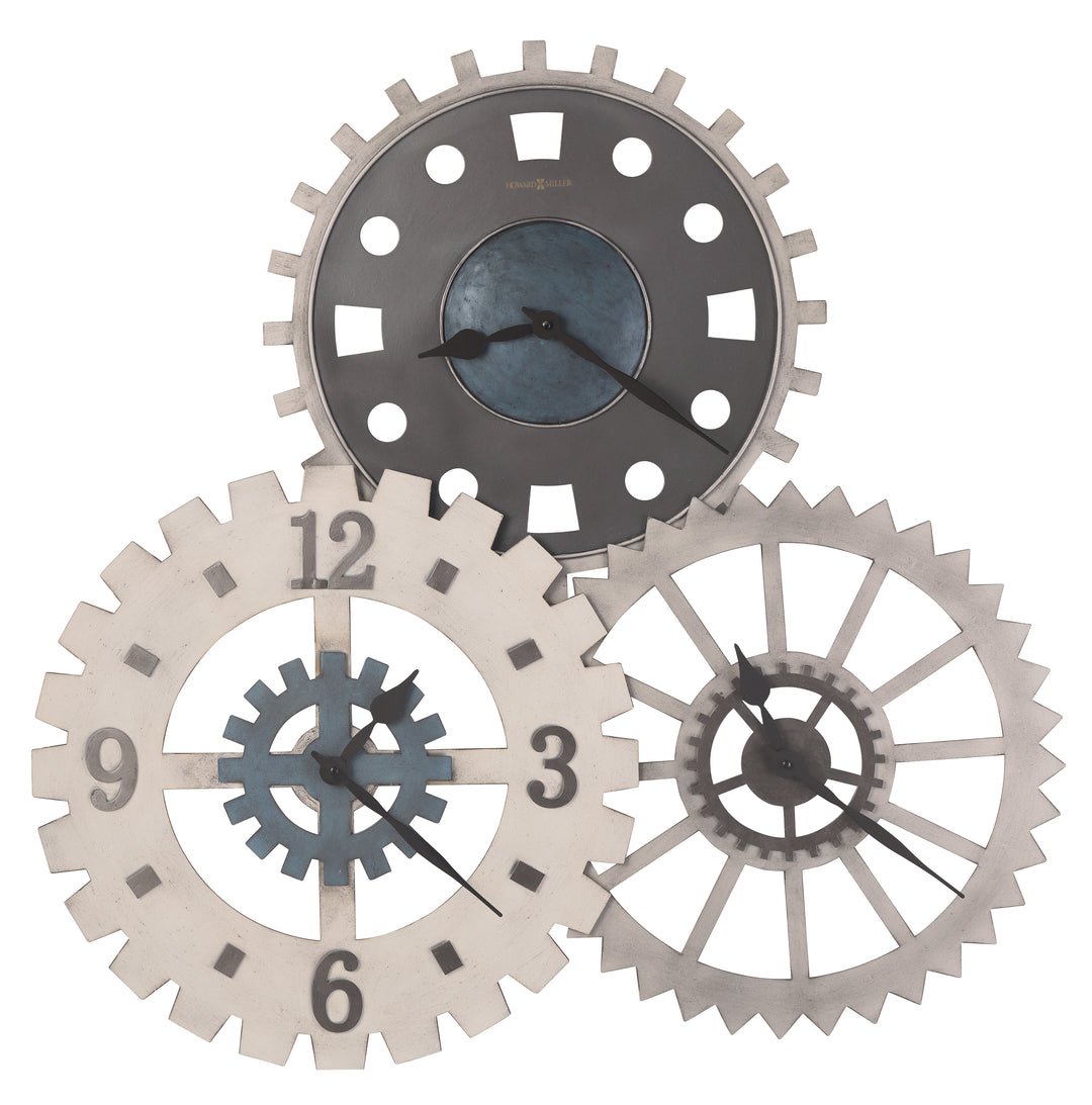 American Home Furniture | Howard Miller - Cogwheel Gallery Wall Clock