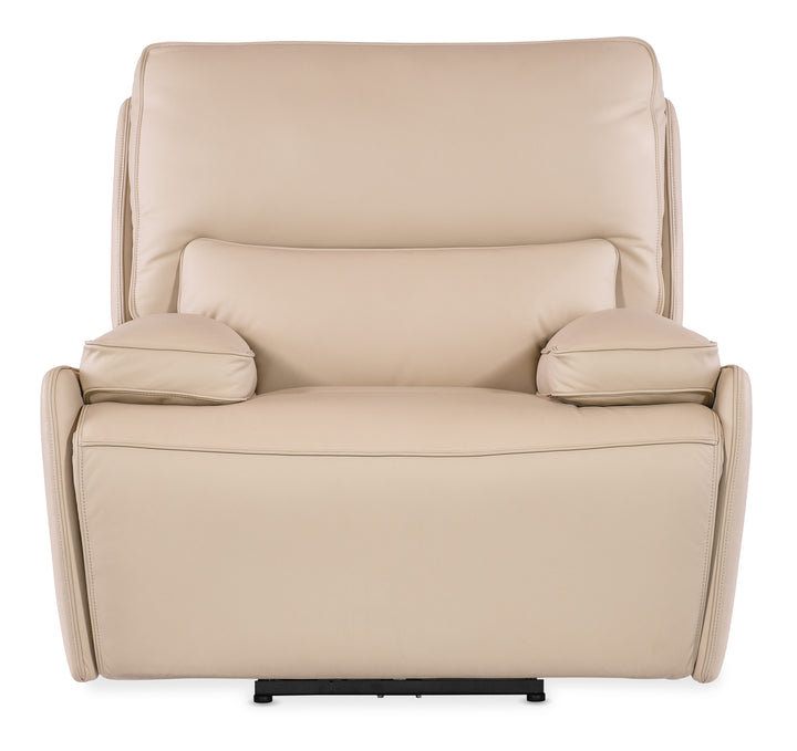 American Home Furniture | Hooker Furniture - Kramer Zero Gravity Power Recliner w/ Power Headrest - Beige