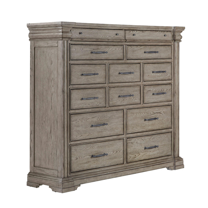Madison Ridge 14 Drawer Master Dresser - AmericanHomeFurniture