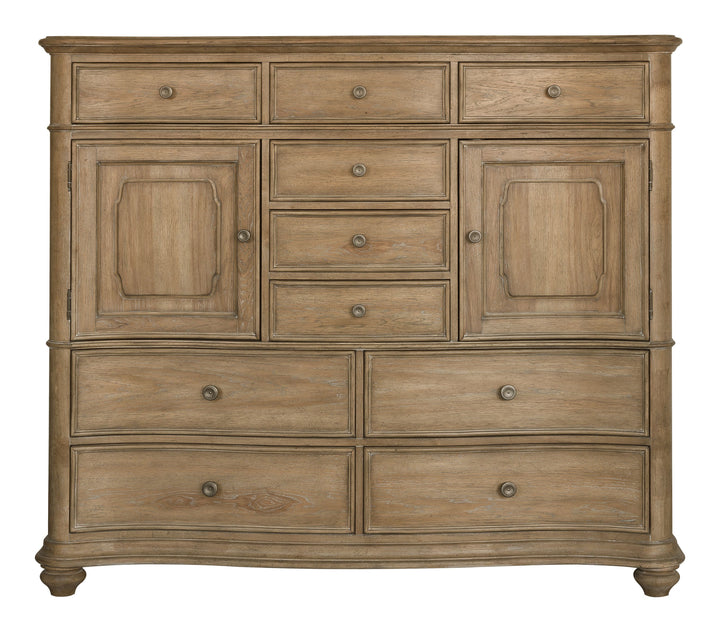 Weston Hills Flax Seed 10 Drawer Master Chest - P293-BR-K12