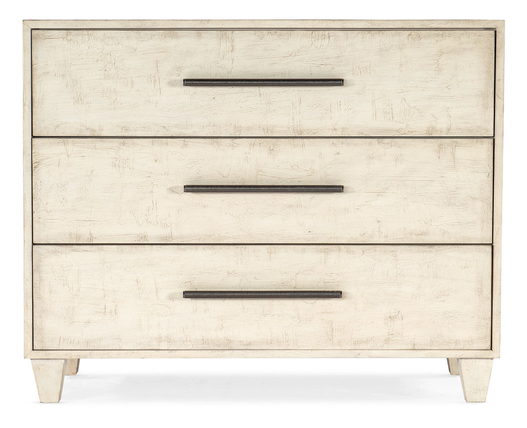 American Home Furniture Hooker Furniture Melange Saffron Three Drawer Chest