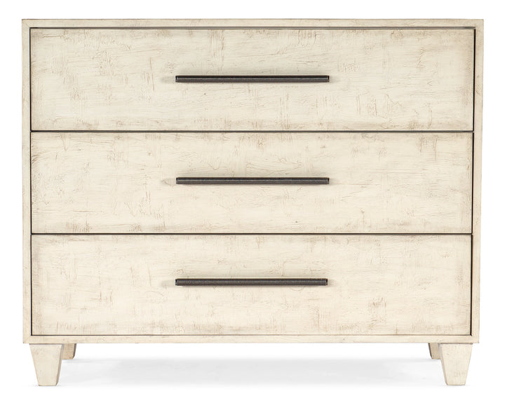 American Home Furniture Hooker Furniture Melange Saffron Three Drawer Chest