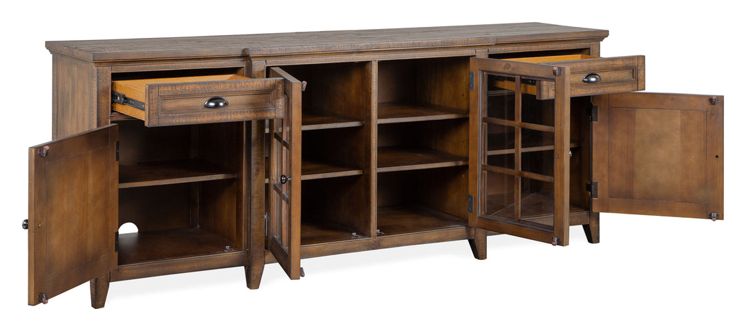 Bay Creek Toasted Nutmeg 80" Console - E4398-08