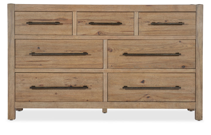 American Home Furniture | Hooker Furniture - Vineyard Row Seven-Drawer Dresser