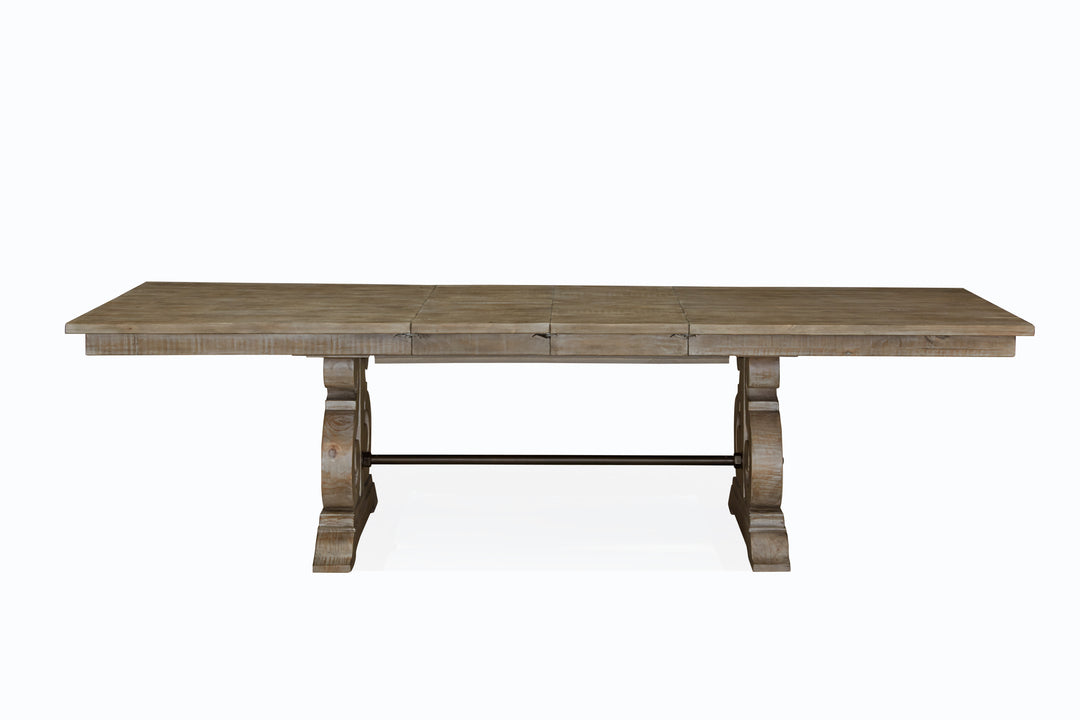 Tinley Park Dove Tail Grey Extendable Rectangular Dining Table - D4646-20
