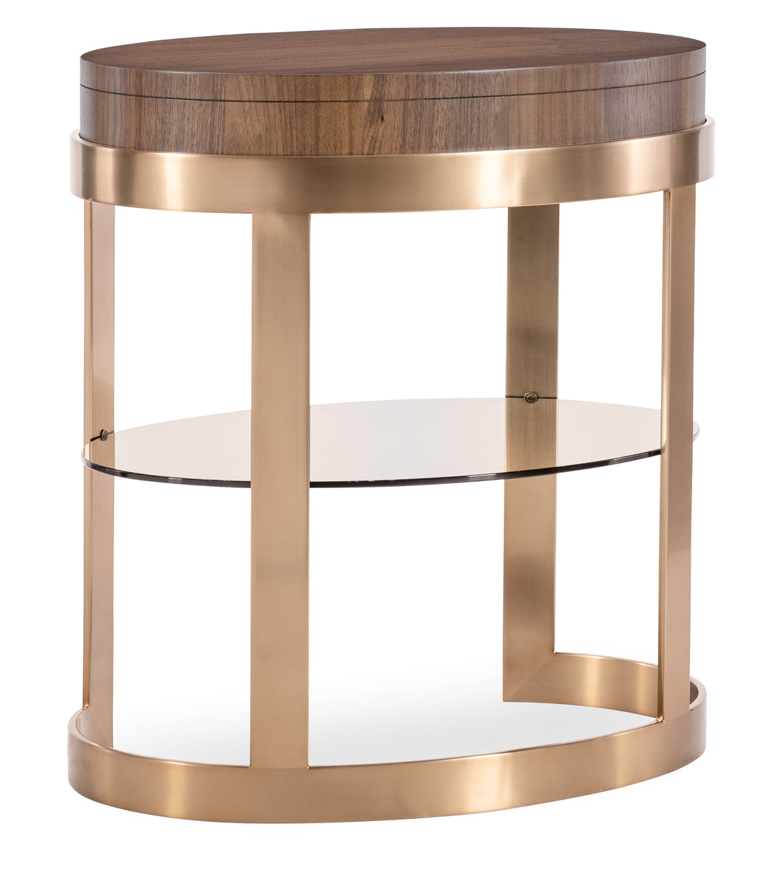American Home Furniture Hooker Furniture Eleana Oval Nightstand