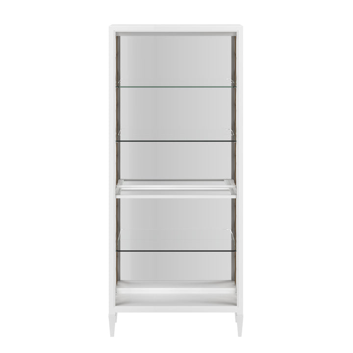 Eave Etagere/Bookcase-Uplifting White