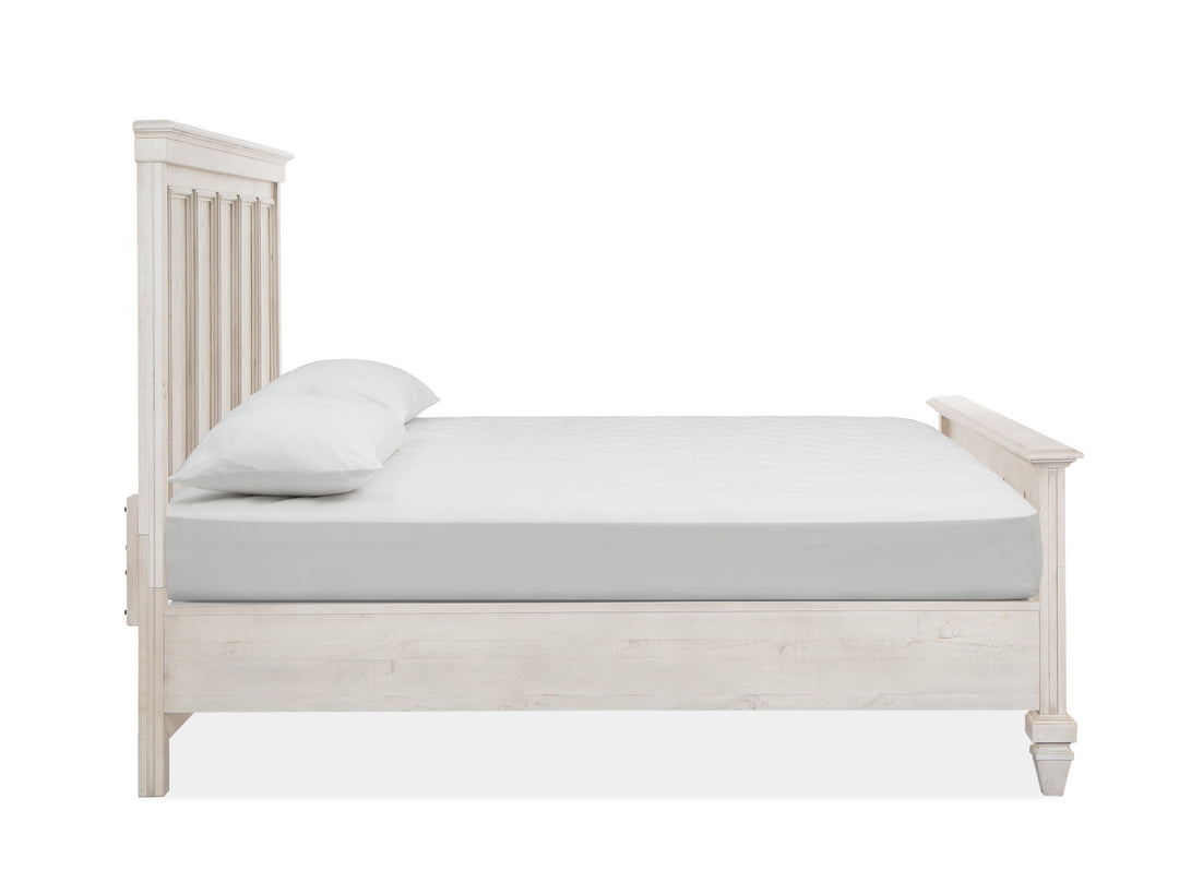 Newport Alabaster Queen Panel Bed - B5430-54