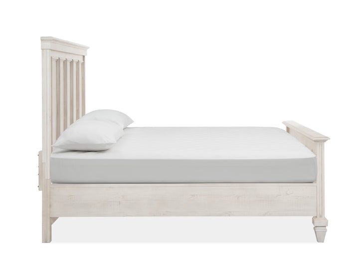 Newport Alabaster Queen Panel Bed - B5430-54