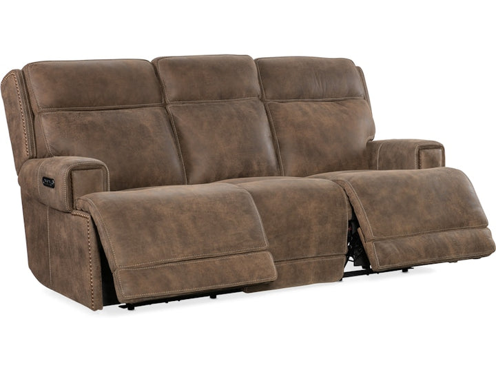 Wheeler Sofa with Power Recline & Power Headrest