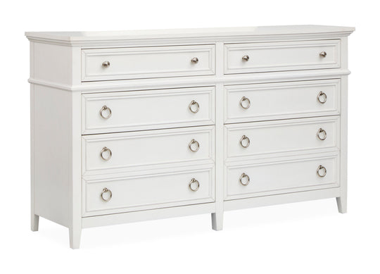 Juniper Hill Whisper White Double Drawer Dresser - B6478-22