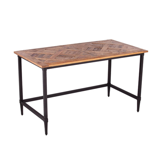 SEI Furniture Lawrenny Reclaimed Wood Desk DESKS