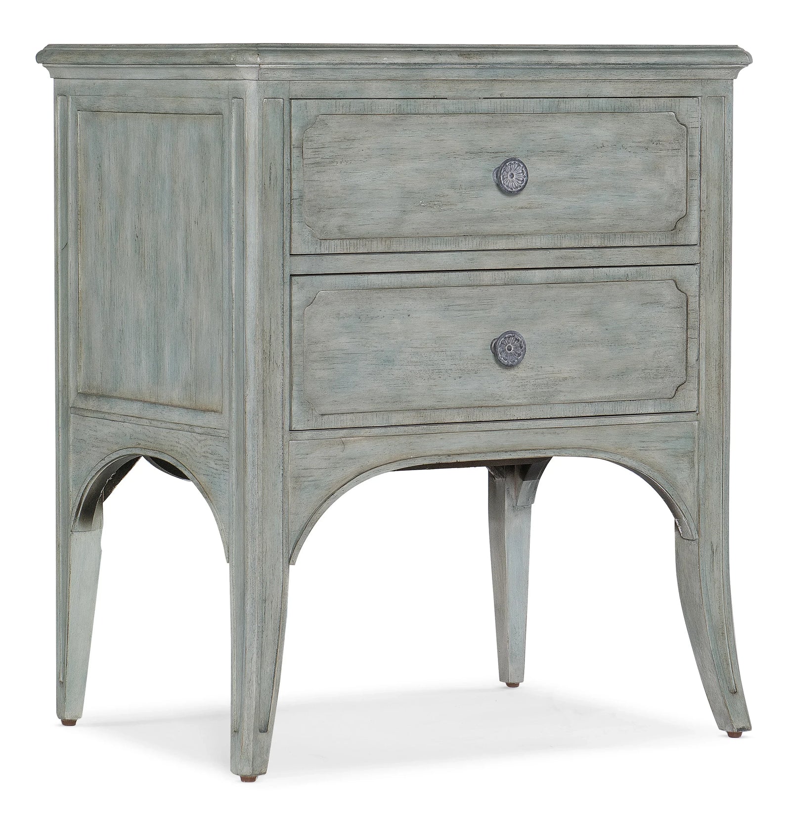American Home Furniture Hooker Furniture Charleston Two-Drawer Accent Table