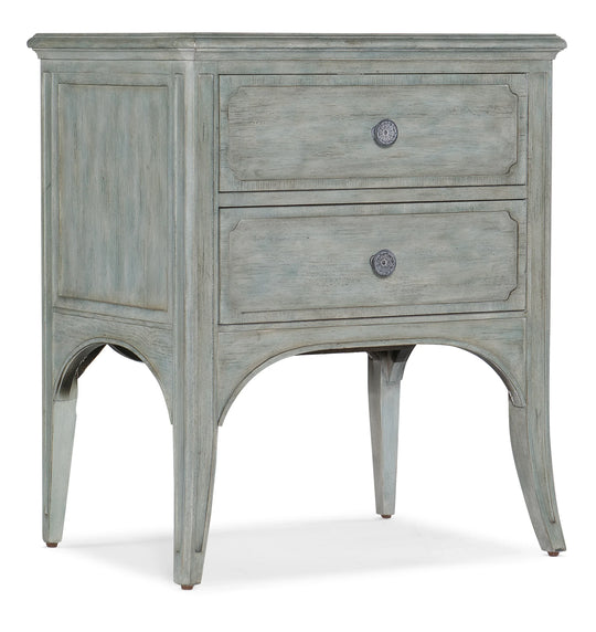 American Home Furniture Hooker Furniture Charleston Two-Drawer Accent Table